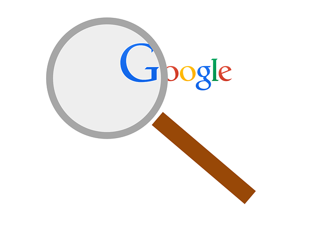 Magnifying glass, Google