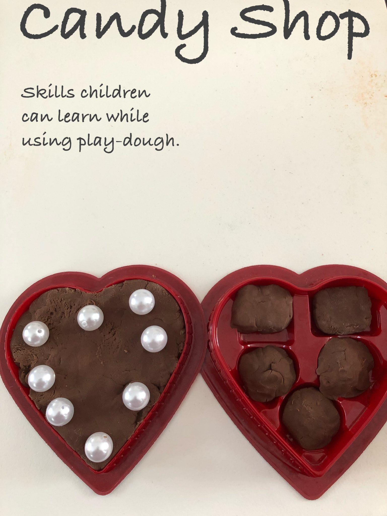 Play-dough Candy Shop pin