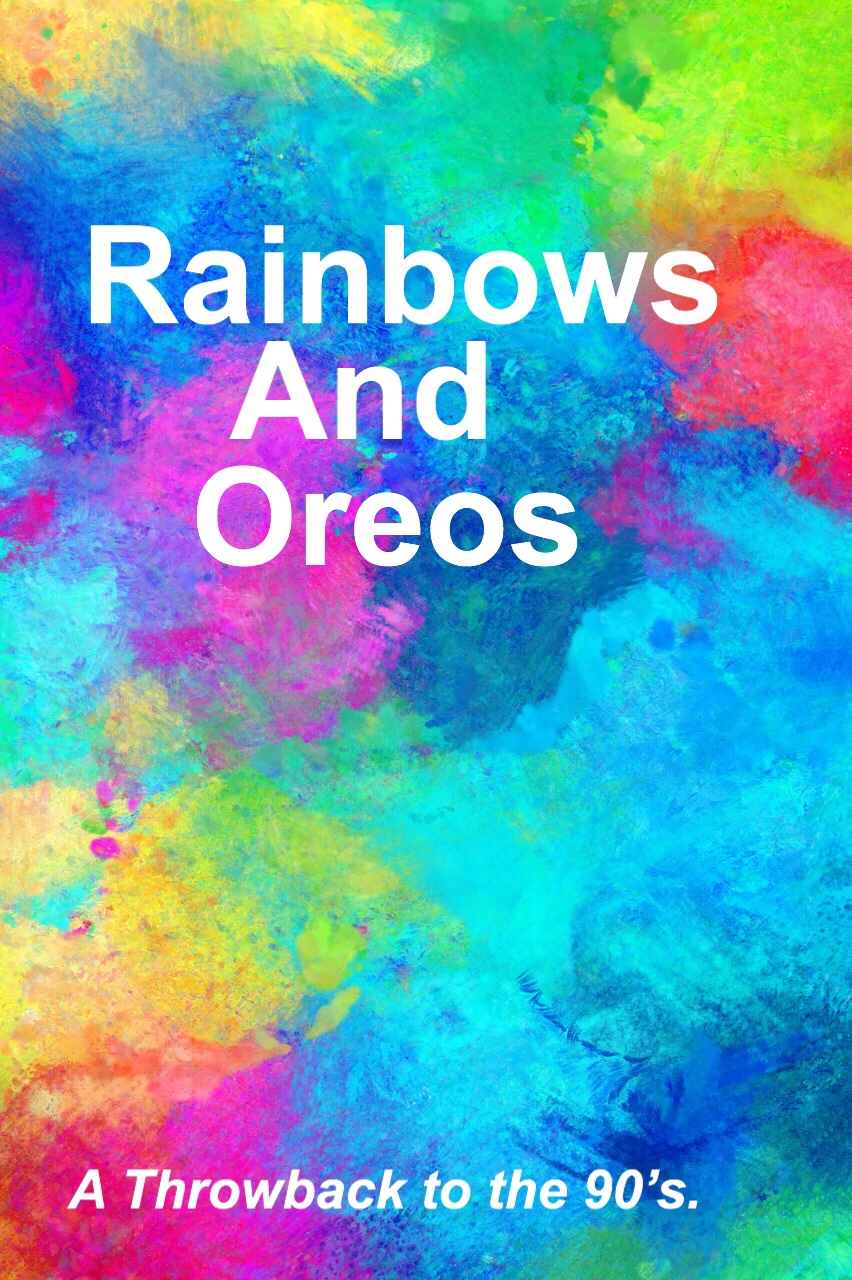 Rainbows and Oreos pin