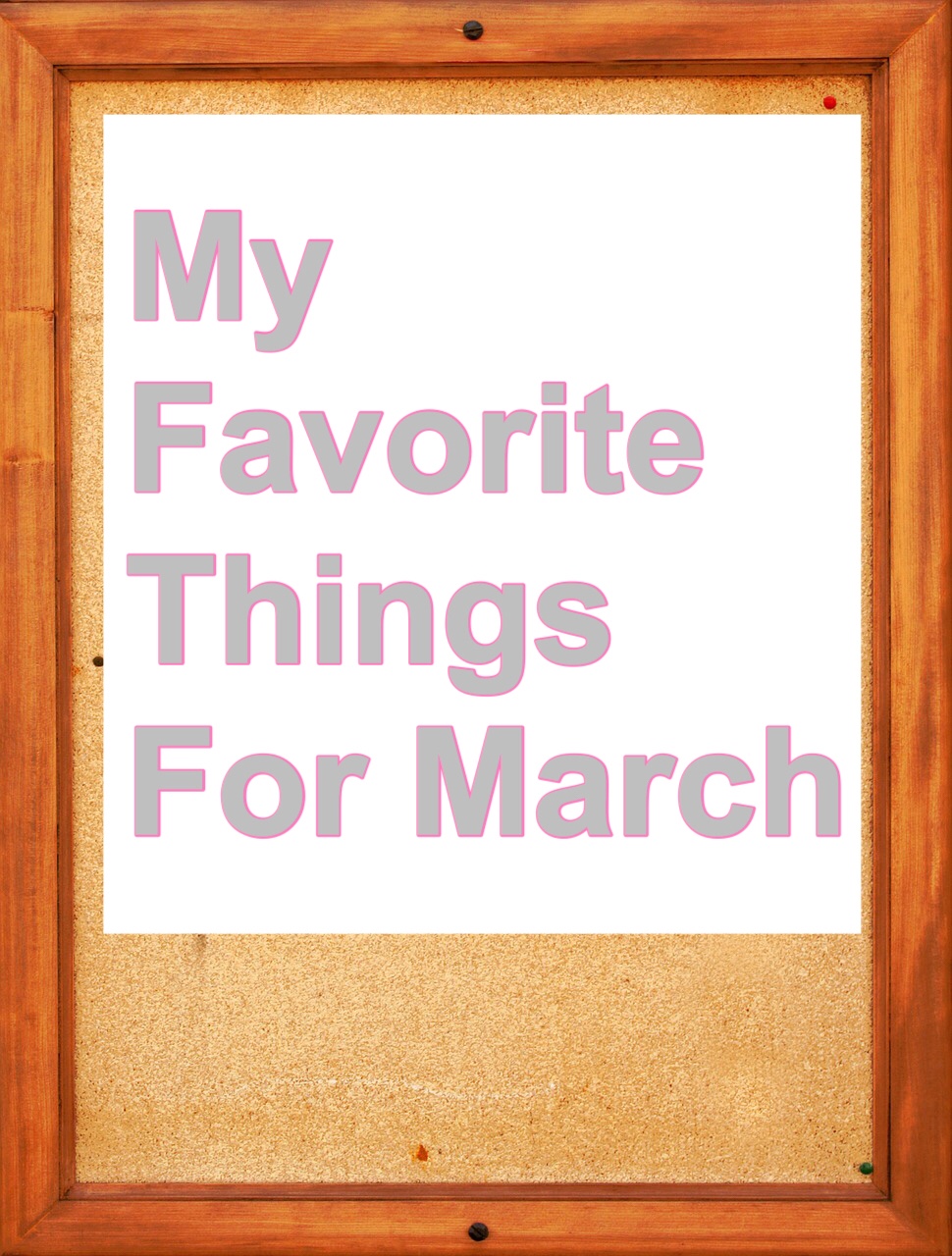 My Favorite Things bulletin board pin