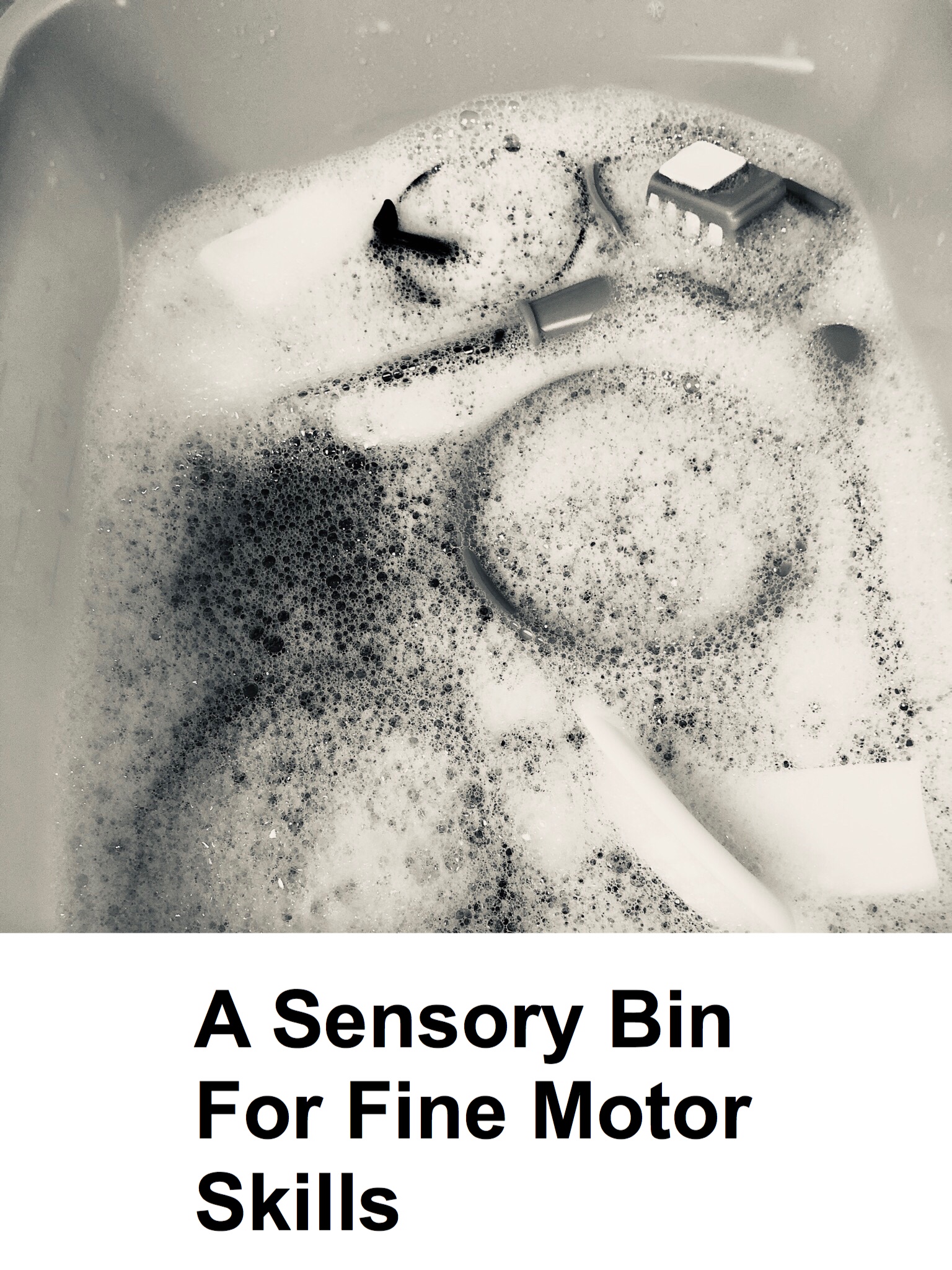 A Sensory Bin for Fine Motor Skills pin.