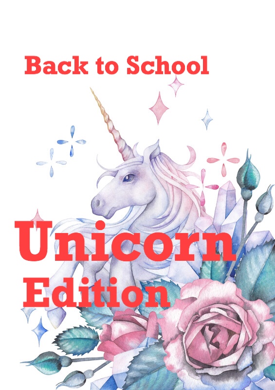 Unicorn Edition: Water color unicorn pin