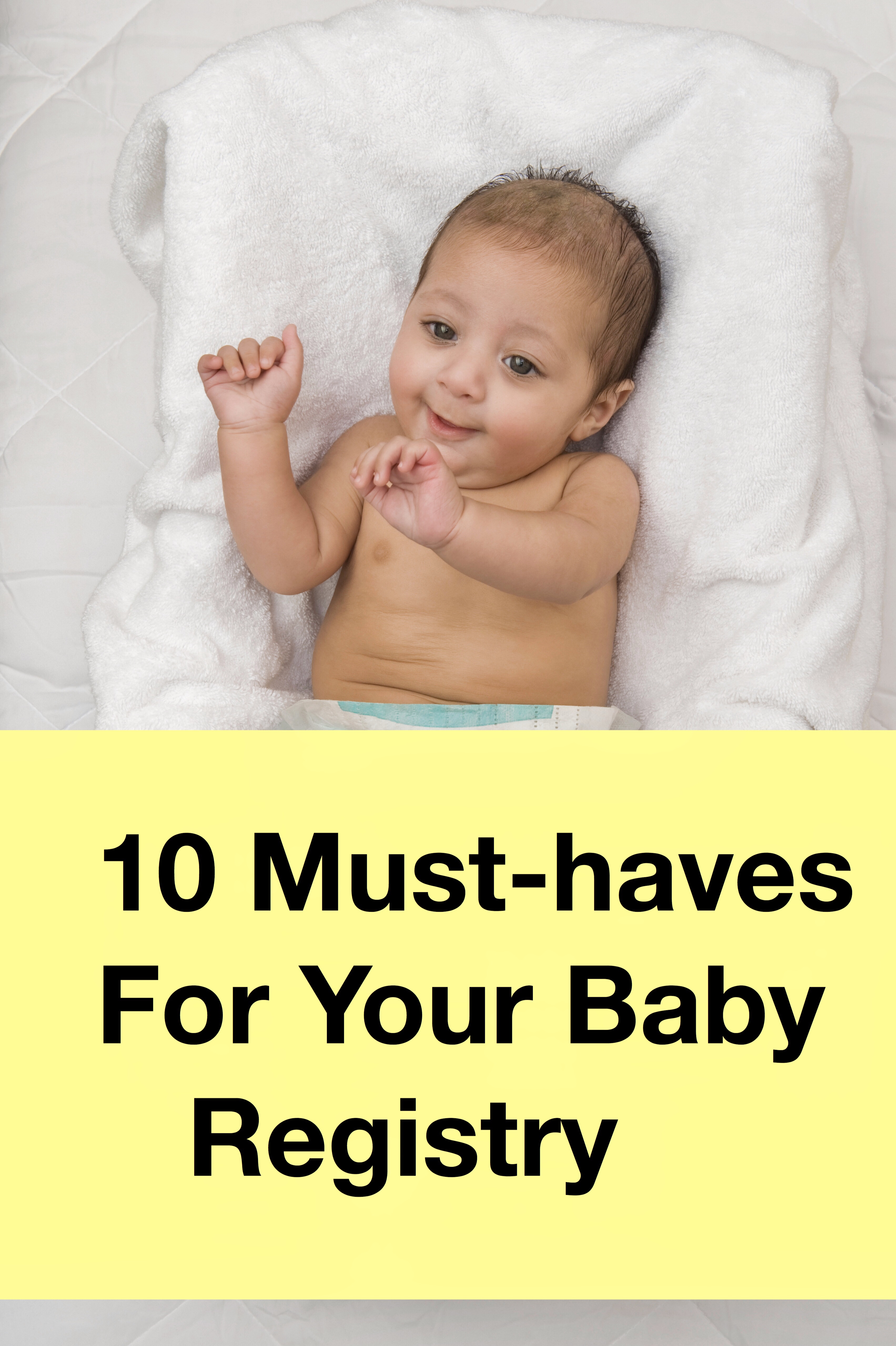 10 must-haves for your baby registry pin