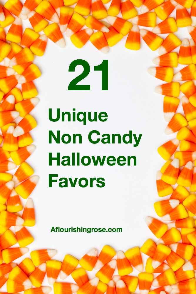 21 unique non candy Halloween favors pin