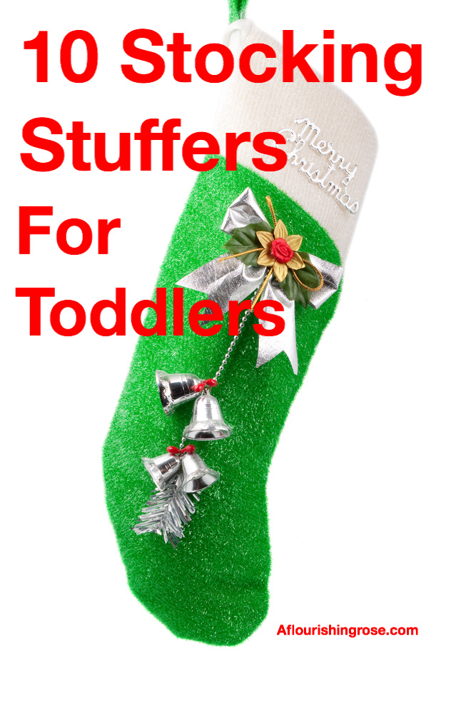 10 Stocking Stuffers for toddlers pin