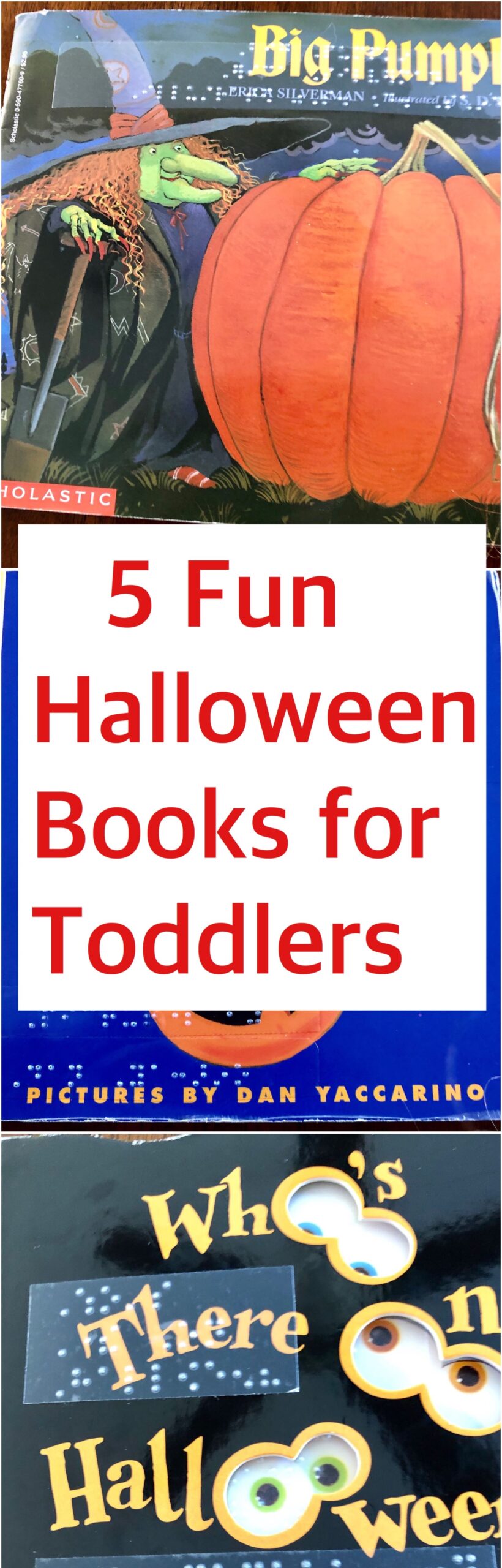 5 fun Halloween books pin