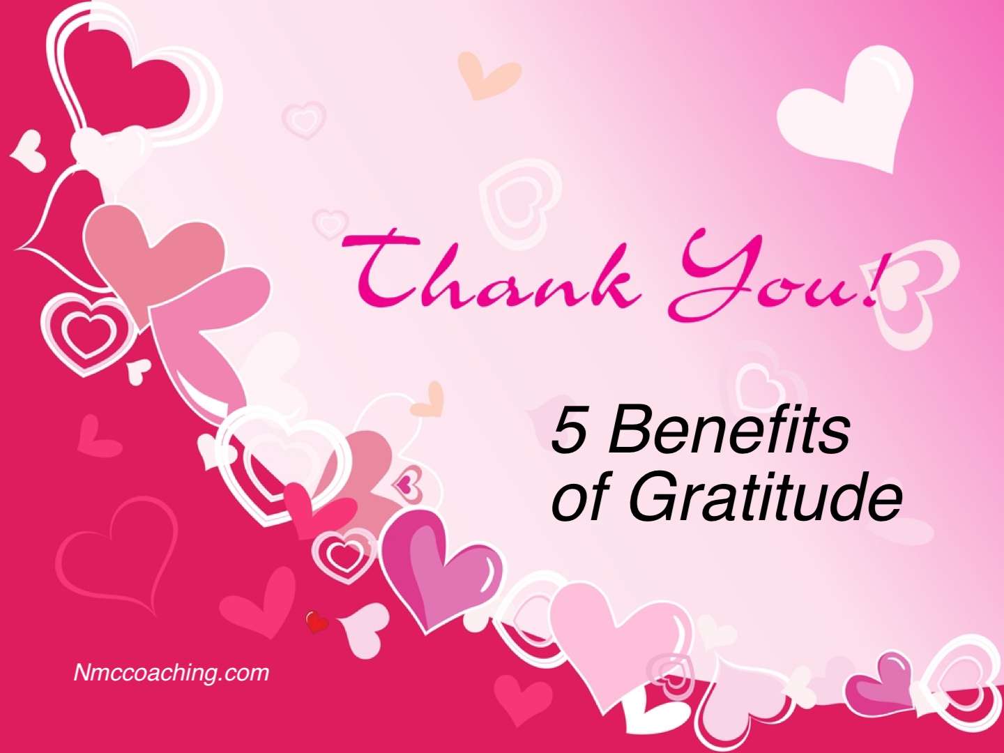 5 benefits of gratitude