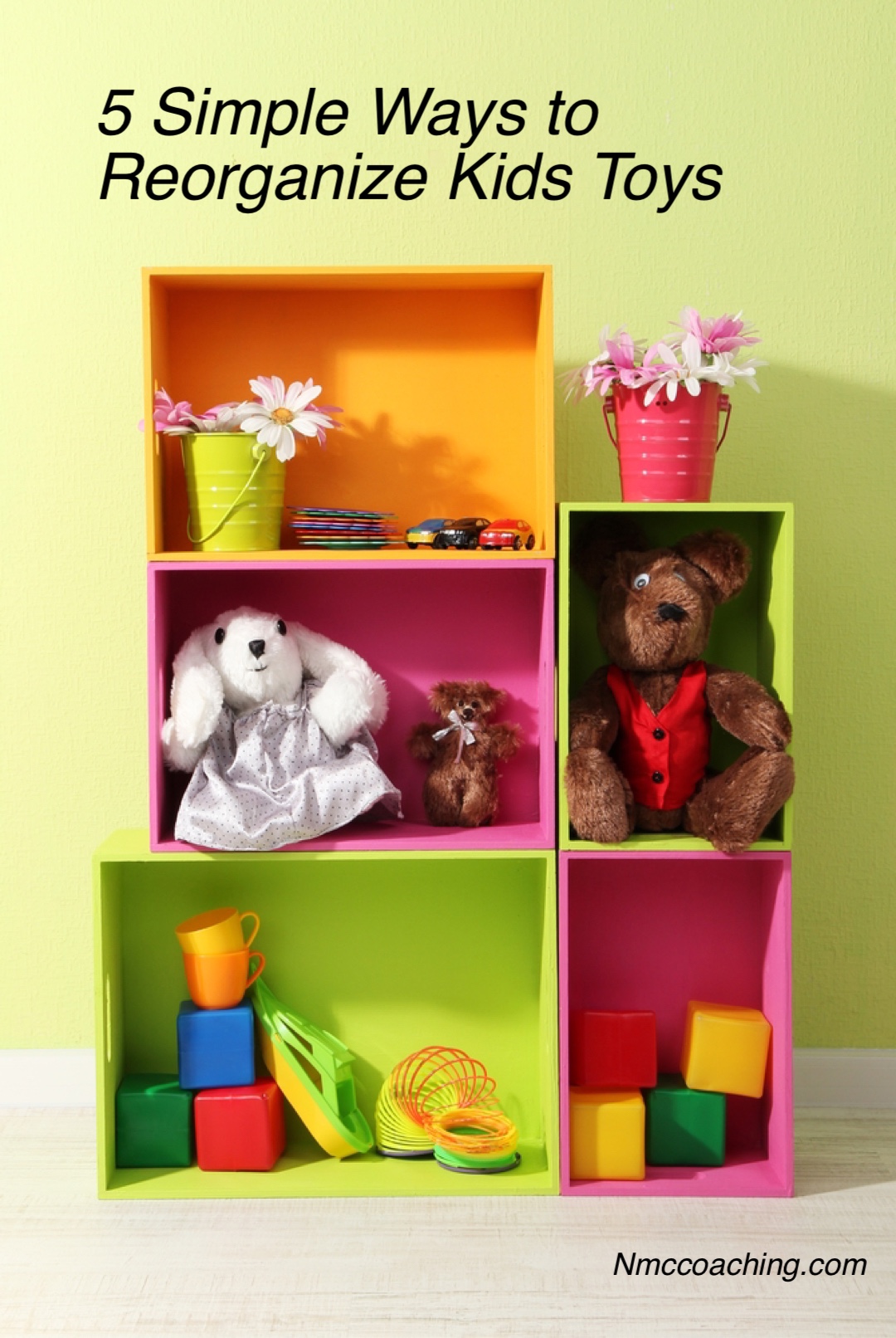 5 simple ways to organize your kids toys